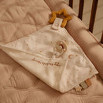 Load image into Gallery viewer, Little Dutch Newborn Naturals Cuddle Cloth With Teething Ring - Star
