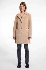 Load image into Gallery viewer, Rino &amp; Pelle Faux Fur Coat Lenna - Toffee Size 38
