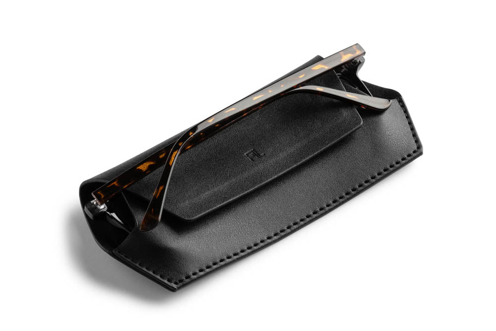 Fox and Leo Glasses Case - Black