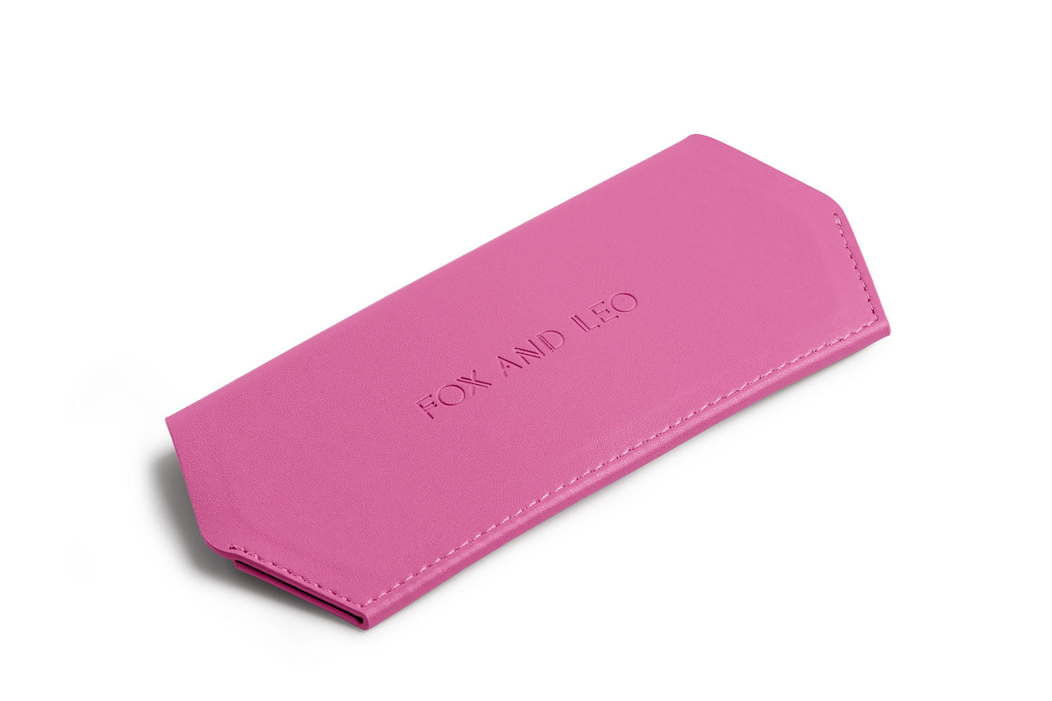 Fox and Leo Glasses Case - Foxy Lady Hot Pink