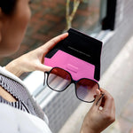 Load image into Gallery viewer, Fox and Leo Glasses Case - Foxy Lady Hot Pink  
