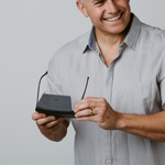 Load image into Gallery viewer, Fox and Leo Glasses Case - Navy
