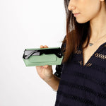 Load image into Gallery viewer, Fox and Leo Glasses Case - Sage  
