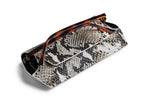 Load image into Gallery viewer, Fox and Leo Glasses Case - Snake Print
