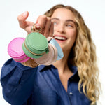 Load image into Gallery viewer, Fox and Leo Eye Catcher Charm with Microfibre Cleaning Cloth - Sage
