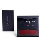 Load image into Gallery viewer, Fox and Leo Glasses Case - Burgundy
