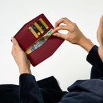 Load image into Gallery viewer, Fox and Leo The Swallet - Burgundy
