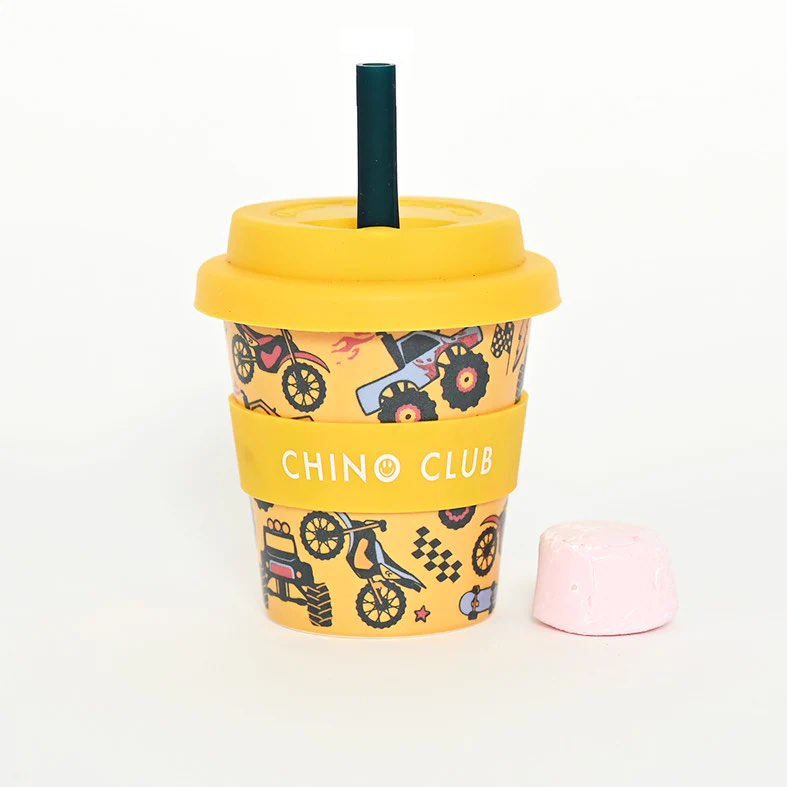 Chino Club Baby Chino Cup 4oz - Wheelies