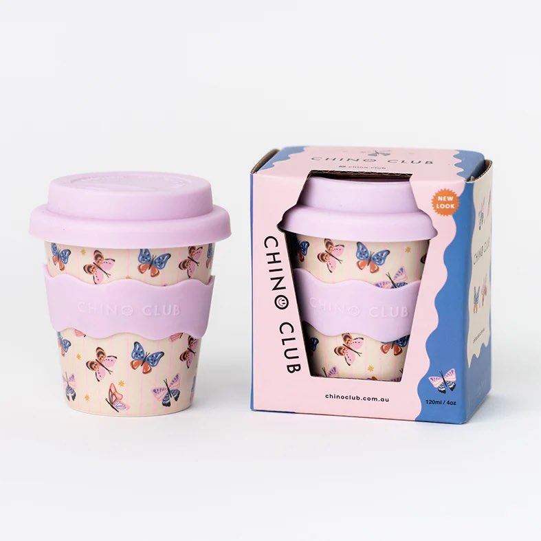 Chino Club Baby Chino Cup 4oz - Butterfly