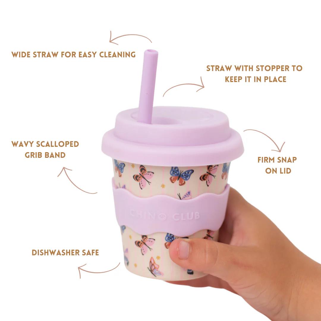 Chino Club Baby Chino Cup 4oz - Butterfly