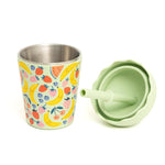 Load image into Gallery viewer, Chino Club Mini Smoothie Cup &amp; Straw 200ml - Happy Fruits
