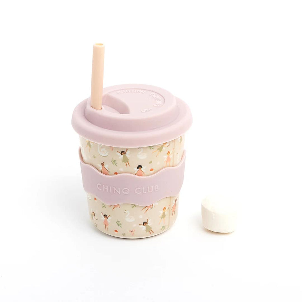 Chino Club Kids Keep Cup & Straw 8oz - Fairy