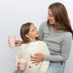 Load image into Gallery viewer, Chino Club 12oz Stainless Steel Coffee Cup - Pink Daisy
