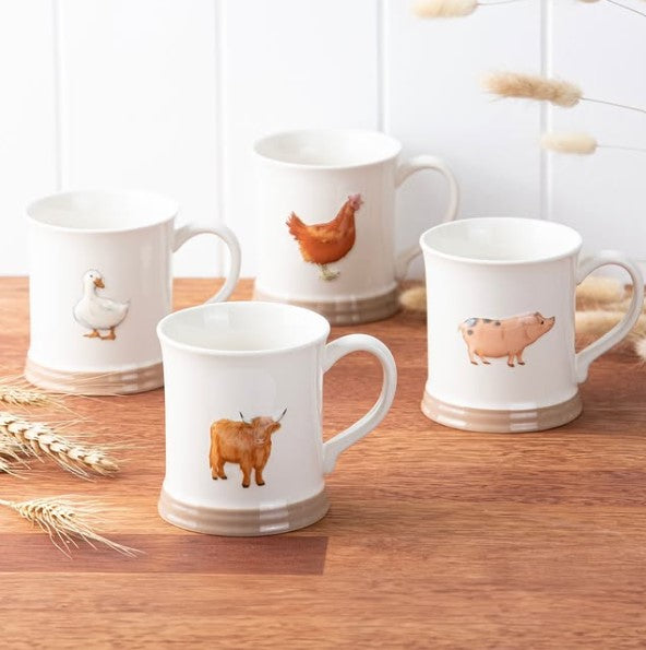 Ashdene Mug Farm Friends Collection - Highland Cow