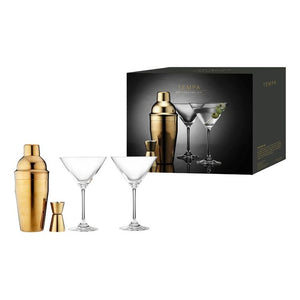 Tempa Aurora 4pc Cocktail Set - Gold