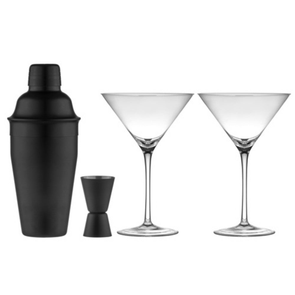 Tempa Aurora 4pc Cocktail Set - Matte Black