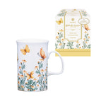 Load image into Gallery viewer, Ashdene Butterfly Garden Collection 320ml Mug - Sunshine
