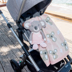 Load image into Gallery viewer, Living  Textiles Australiana Baby Blanket - Koala/Blush
