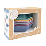 Load image into Gallery viewer, Living Textiles 6pk Origami Bath Boats - Multi 
