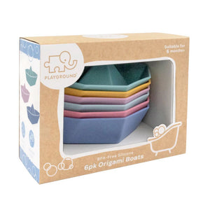 Living Textiles 6pk Origami Bath Boats - Multi 