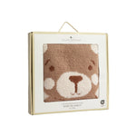 Load image into Gallery viewer, Living  Textiles Jacquard Pram Baby Blanket - Cuddly Bear
