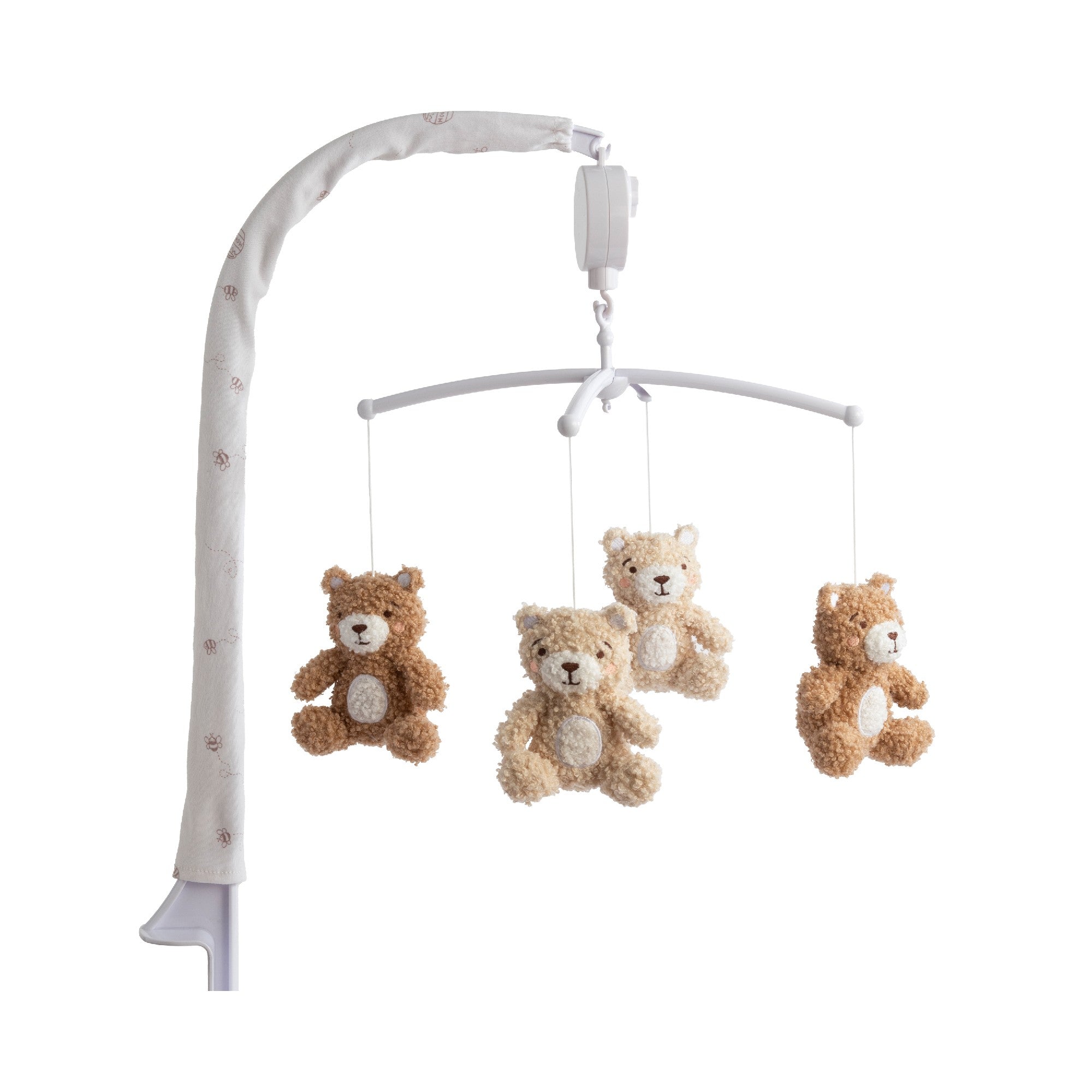 Living Textiles Musical Mobile Set - Cuddly Bear