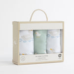 Load image into Gallery viewer, Living Textiles Organic Wash Cloths 3pk - Goosey Goosey
