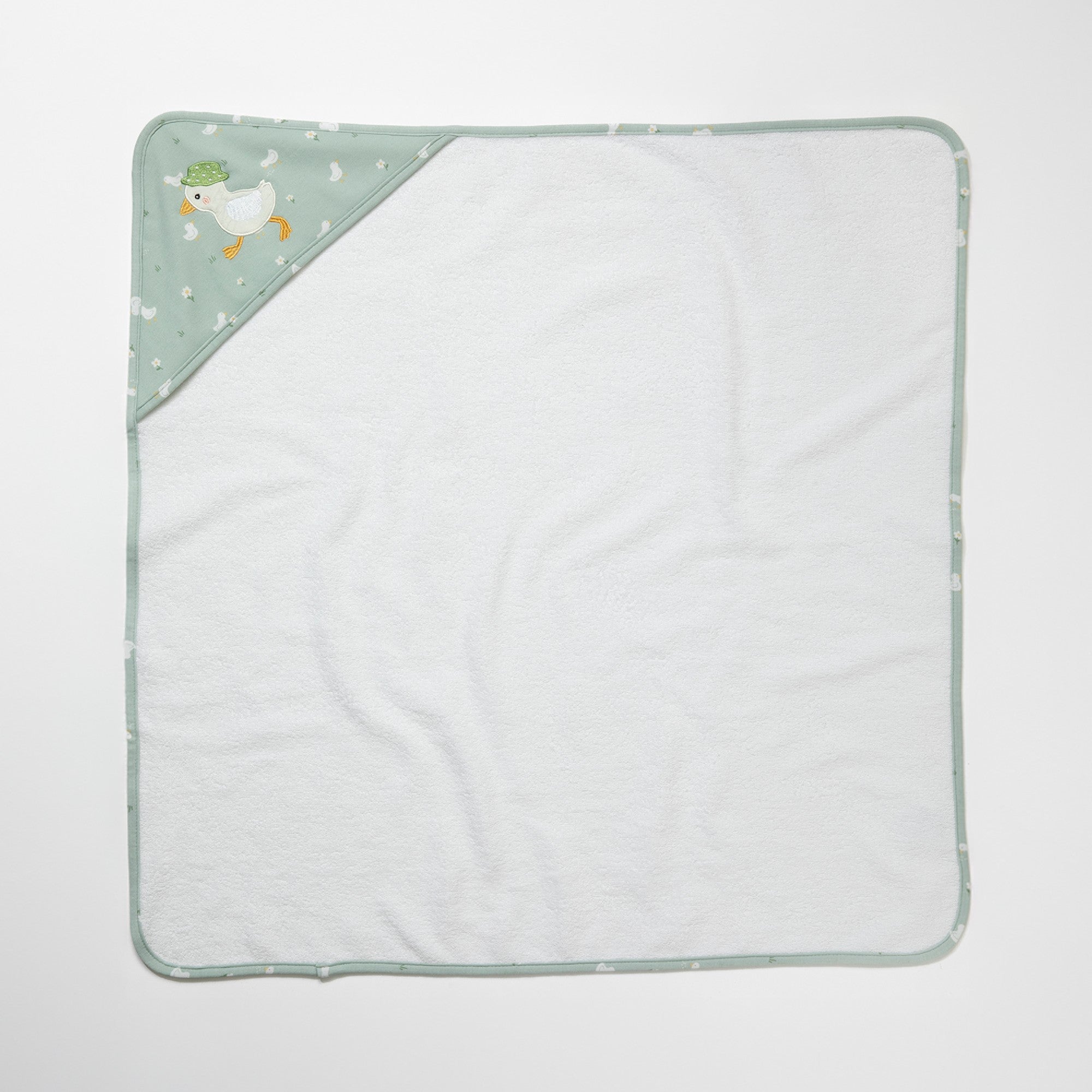 Living Textiles Organic Hooded Towel - Goosey Goosey