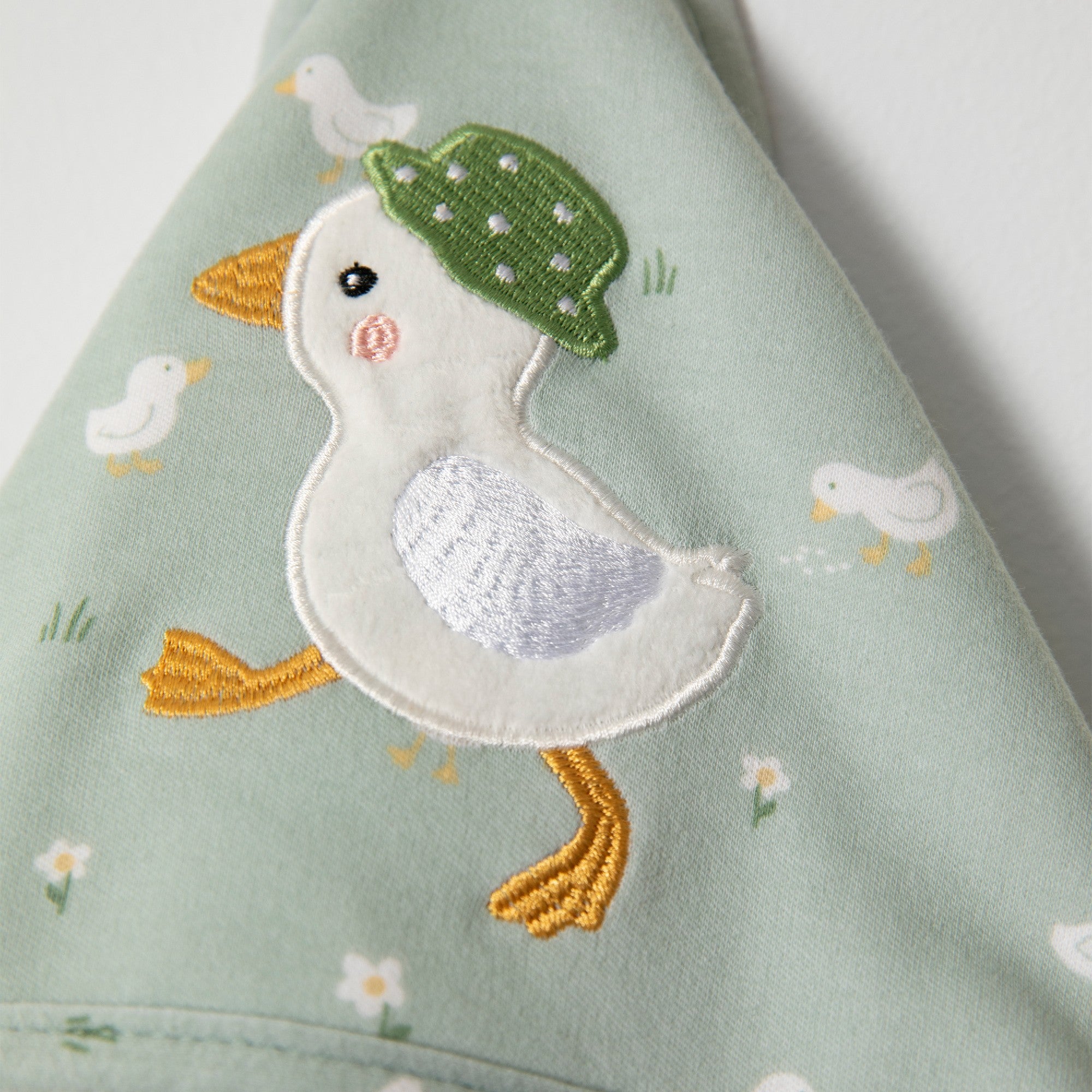 Living Textiles Organic Hooded Towel - Goosey Goosey