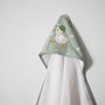 Load image into Gallery viewer, Living Textiles Organic Hooded Towel - Goosey Goosey
