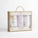 Load image into Gallery viewer, Living Textiles Organic Wash Cloths 3pk - Whimsical Wonderland
