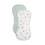Load image into Gallery viewer, Living Textiles Organic Burp Cloths 2pk - Australiana
