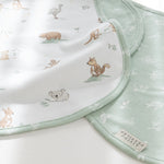 Load image into Gallery viewer, Living Textiles Organic Burp Cloths 2pk - Australiana
