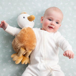 Load image into Gallery viewer, Living Textiles Knitted Toy Australiana - Emily the Emu
