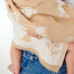 Load image into Gallery viewer, Living  Textiles Pram Knitted Baby Blanket - Australiana
