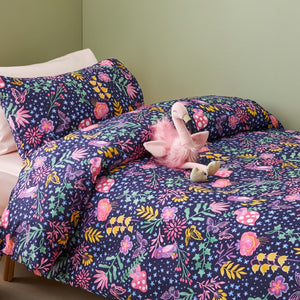 Pilbeam Living Single Bed Quilt Cover Set - Ivy Garden