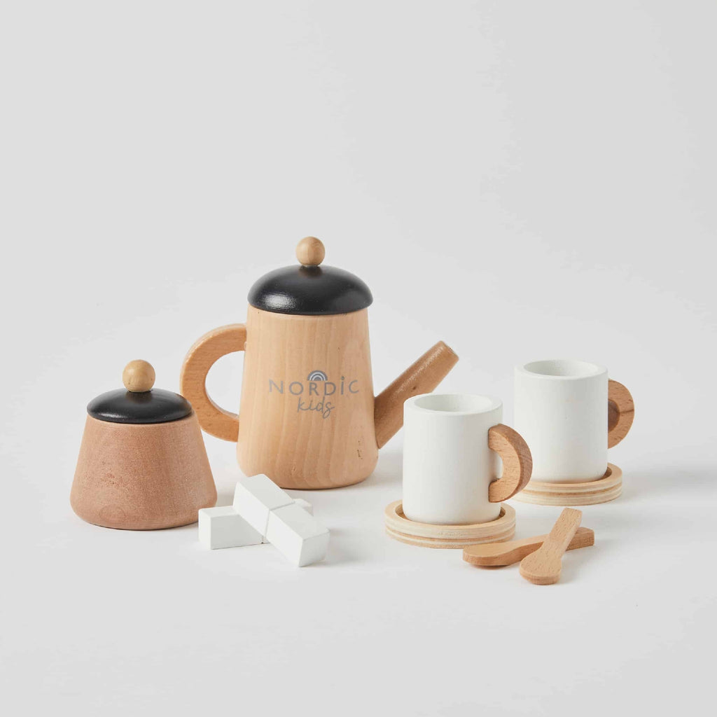 Pilbeam Living Nordic Kids Wooden Tea Set