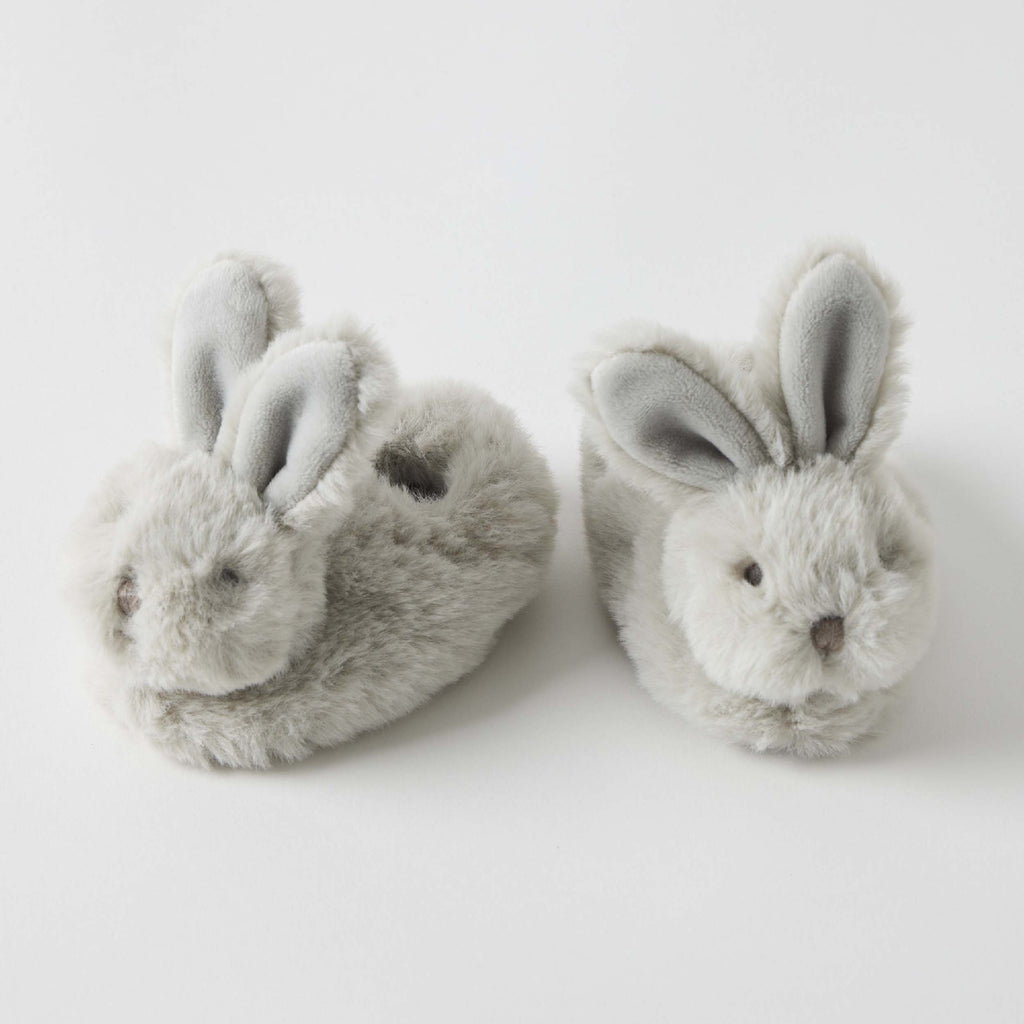 Pilbeam Living Baby Booties Some Bunny Loves You - Grey