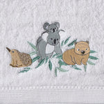 Load image into Gallery viewer, Pilbeam Living Baby Bath Towel &amp; Face Washer Set - Koala Cuddles
