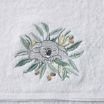 Load image into Gallery viewer, Pilbeam Living Baby Bath Towel &amp; Face Washer Set - Koala Cuddles
