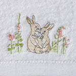 Load image into Gallery viewer, Jiggle &amp; Giggle Baby Bath Towel &amp; Face Washer Set - Some Bunny Loves You
