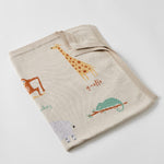 Load image into Gallery viewer, Pilbeam Knitted Baby Blanket - Zambezi
