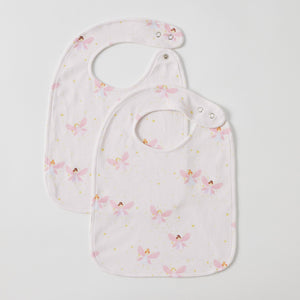 Jiggle & Giggle Bib Set of 2 Jersey - Fairy Dust