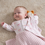 Load image into Gallery viewer, Jiggle &amp; Giggle Romper &amp; Comforter Set - Fairy Dust
