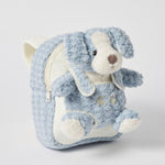Load image into Gallery viewer, Jiggle &amp; Giggle Take-Me-Home Backpack - Puppy Buddy
