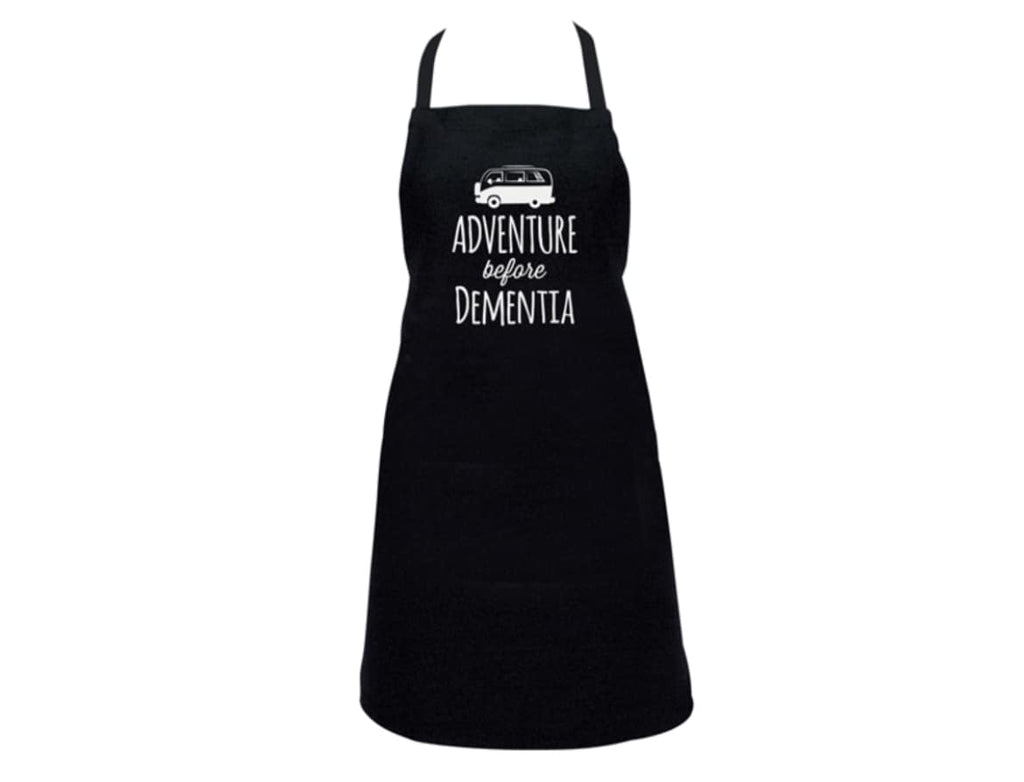 Screen Print Apron - Adventure Before Dementia