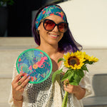 Load image into Gallery viewer, Annabel Trends Twist Fan - Assorted Designs
