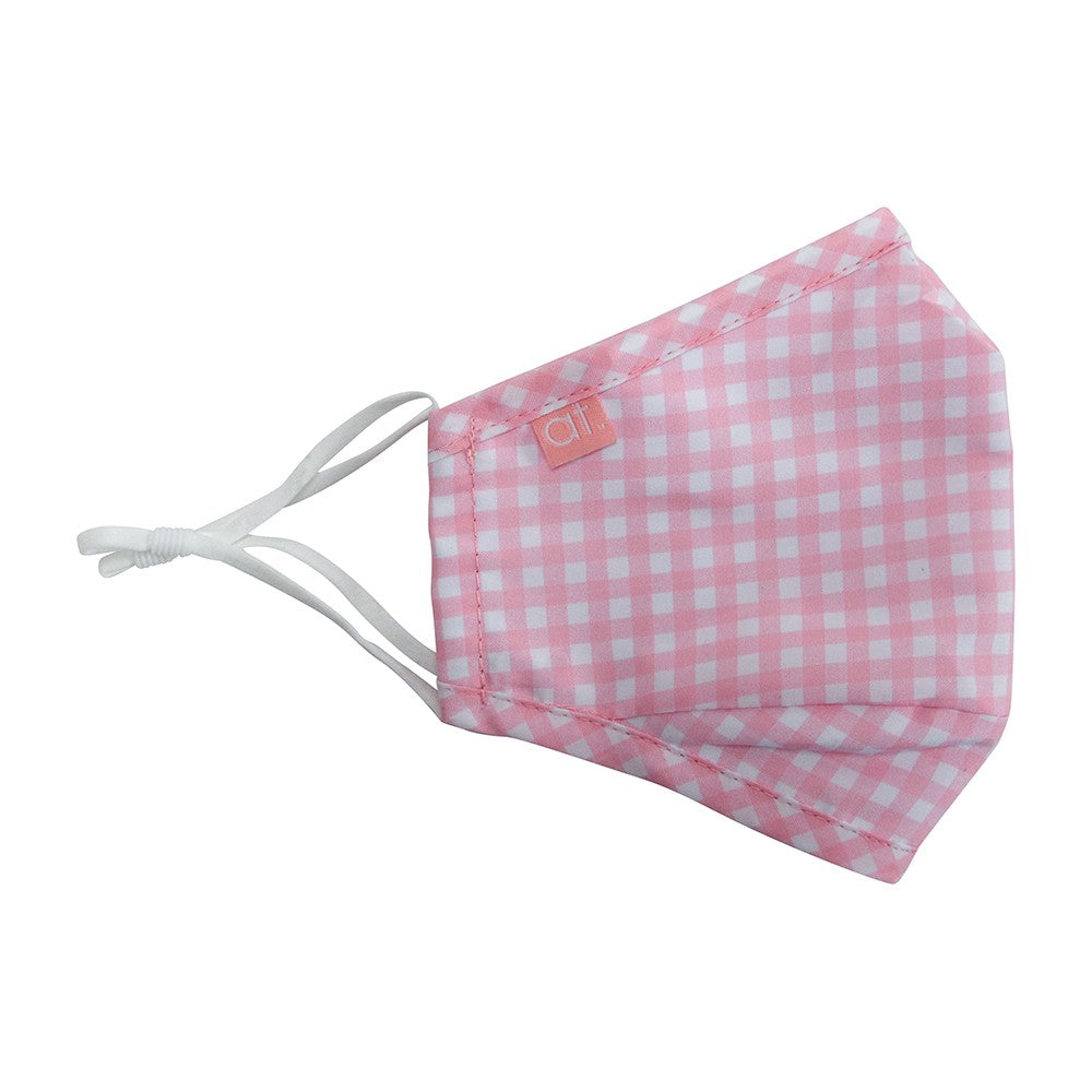 Annabel Trends Face Mask SMALL ADULTS/KIDS - Gingham Pink