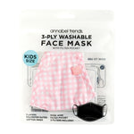 Load image into Gallery viewer, Annabel Trends Face Mask SMALL ADULTS/KIDS - Gingham Pink
