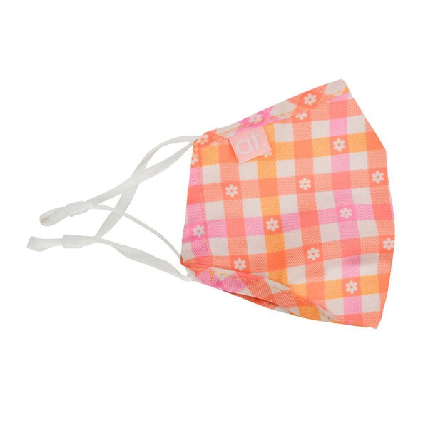 Annabel Trends Face Mask SMALL ADULTS/KIDS - Daisy Gingham